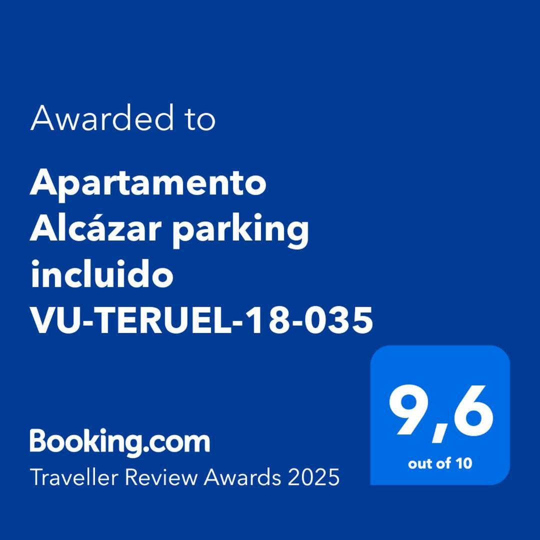 Apartamento Alcázar parking incluido Teruel Exterior foto